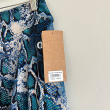 Load image into Gallery viewer, Dona Jo Python Prism Skort L Blue Black NWT
