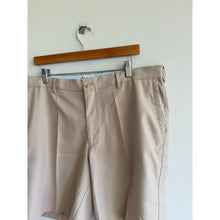 Load image into Gallery viewer, Peter Millar Salem Performance Golf Zip Front Chino Shorts Cream 38
