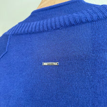 Load image into Gallery viewer, Lululemon Express Yourself Wrap Cashmere Blend Cardigan Sweater Blue 4
