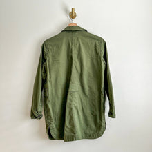 Load image into Gallery viewer, Madewell Military Button Front Jacket in Green $148
