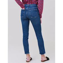 Load image into Gallery viewer, AGOLDE Merrel High Rise Slim Straight Denim Jeans Blue 27
