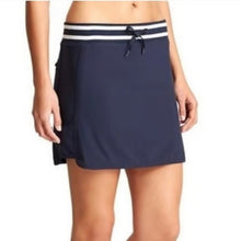 Load image into Gallery viewer, Athleta Sonara Drawcord Waist Stretch Mini Activewear Skort Blue 2
