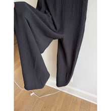 Load image into Gallery viewer, Whiteroom + Cactus Sardinia Sleeveless Tie Shoulder Strap Jumpsuit Black M NWT
