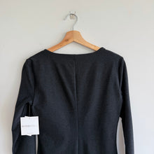 Load image into Gallery viewer, Beyond Yoga Impress Square Neck Long Sleeve Dress Dark Night M NWT
