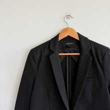 Load image into Gallery viewer, Jamison Evereve Single-Breasted Notch Lapel Snap Closure Blazer Jacket Black M
