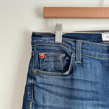 Load image into Gallery viewer, Hudson Krista Super Skinny Crop With Release Hem Jeans Blue 29

