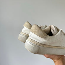 Load image into Gallery viewer, AllSaints Trish Platform Leather Lace Up Low Top Casual Sneakers White 8
