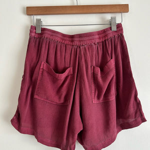 Hei Hei Anthropologie Dobby Beachcomber Shorts Red XS