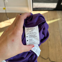 Load image into Gallery viewer, Joseph Ribkoff Cinch Side Draped Back Sleeveless Dress Purple 6
