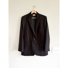 Load image into Gallery viewer, Zadig &amp; Voltaire Star Embellished Peak Label Single-Breasted Blazer Black 42
