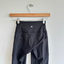 Load image into Gallery viewer, Lululemon Fast and Free High-Rise Crop 23&quot; Black 2
