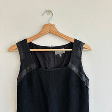 Load image into Gallery viewer, Zac Posen Square Neck Sleeveless Mini Sheath Dress Black 0
