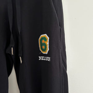 Lululemon Ready To Rulu "6 Nelson" Embroidered Pant Black 4