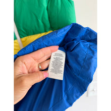 Load image into Gallery viewer, Polo Golf Ralph Lauren Colorblock Zip Up Mock Neck Puffer Vest Red Green S
