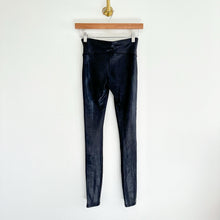 Load image into Gallery viewer, Spanx Faux Leather High Rise Pull On Leggings Black S
