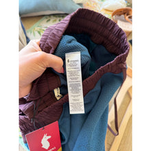Load image into Gallery viewer, Cotopaxi Abrazo Fleece Colorblock Drawcord Waist Jogger Blue/Brown XXL NWT
