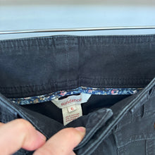 Load image into Gallery viewer, Sundance Patch Pocket Mid Rise Stretch Straight Leg Pants Black
