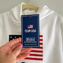 Load image into Gallery viewer, Polo Ralph Lauren Team USA Winter Olympics '26 Hoodie Sweatshirt White 4 NWT
