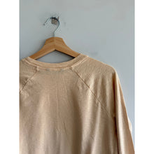 Load image into Gallery viewer, Banana Republic Crew Neck Pullover Long Sleeve T-Shirt Cream S Petite
