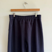 Load image into Gallery viewer, Spanx Air Essentials High Rise Full Length Stretch Wide Leg Pants Navy XL
