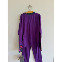 Load image into Gallery viewer, Burton Merino Wool Long Sleeve Crew Neck Base Layer Set Purple 5 NWT
