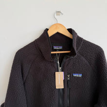 Load image into Gallery viewer, Patagonia Retro Pile Fleece Zip Up Jacket Black XXL NWT
