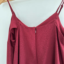 Load image into Gallery viewer, The Nines by Hatch Sleeveless Tiered Slip Maternity Dress Red XS
