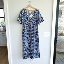 Load image into Gallery viewer, Gretchen Scott Surf&#39;s Up Dress Lucy in The Sky Navy XL NWT

