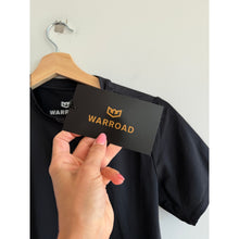 Load image into Gallery viewer, Warroad Youth Prospect Tech Short Sleeve Activewear T-Shirt Black M 10-12 NWT
