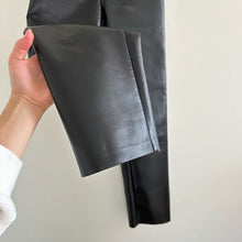 Load image into Gallery viewer, Wilfred The Melina High-Waisted Vegan Leather Pants Black 0 $148
