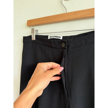 Load image into Gallery viewer, Jil Sander Vintage Wool Blend High Rise Straight Leg Trouser Pant 42
