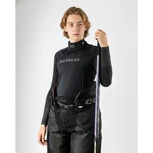Load image into Gallery viewer, Warroad Youth Tilo Pro Stock Neck Wrist Base Layer Top Black S NWT
