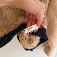 Load image into Gallery viewer, Atelier Edition Sita Murt Mallorca Faux Fur Colorblock Pullover Sweater
