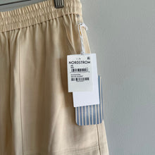 Load image into Gallery viewer, Nordstrom High Rise Drawcord Waist Casual Cargo Pants Beige Burnt XS NWT
