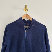 Load image into Gallery viewer, Outdoor Voices 1/4 Zip Pullover Sweater Blue M
