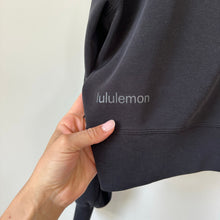 Load image into Gallery viewer, Lululemon Perfectly Oversized Cropped Crew *Softstreme Sweatshirt Black 4
