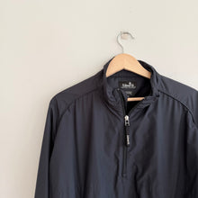 Load image into Gallery viewer, Ashworth Weather System Windbreaker Pullover Long Sleeve Jacket Black XL

