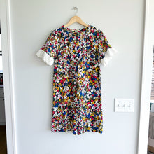 Load image into Gallery viewer, Ann Taylor Floral Eyelet Cuff Shift Dress S
