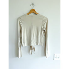 Load image into Gallery viewer, Lululemon Time to Restore Nulu Long Sleeve Activewear Top White Opal 4
