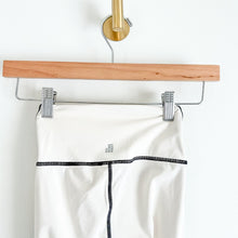 Load image into Gallery viewer, WEWOREWHAT Corset High-Rise Leggings in Ivory XS
