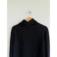 Load image into Gallery viewer, Zadig &amp; Voltaire Boxy RC Bijoux Knit Mock Neck Pullover Sweater Black L NWT
