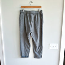 Load image into Gallery viewer, Eileen Fisher Moon Cuffed Hem High Rise Cropped Pants Gray M NWT
