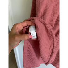 Load image into Gallery viewer, Lou &amp; Grey Gauze Cotton Long Sleeve Pullover Hoodie Pink XS
