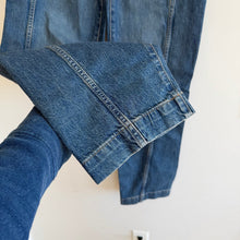 Load image into Gallery viewer, Madewell Tapered Denim Trousers Stretch High Rise Jeans Concho Wash 24 NWT
