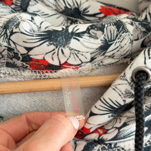 Load image into Gallery viewer, Free People Movement Final Call Buti Hoodie Sweatshirt Scarlet Black Floral S
