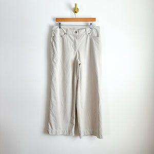 Lululemon City Sleek Utilitech Extra Wide-Leg High Rise Pants Bone 32