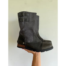 Load image into Gallery viewer, Sorel Major Pull On Mid-Calf Waterproof Winter Boots Grey 10 NEW
