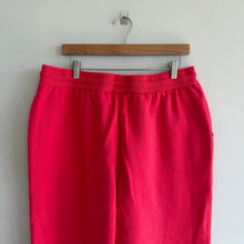 Load image into Gallery viewer, Roller Rabbit Hearts Embroidered Wide Leg Turner Pants Cherry Red XL NWT
