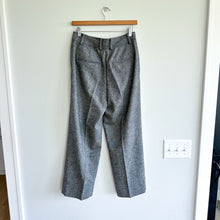 Load image into Gallery viewer, Club Monaco Wool Blend Straight Leg Trouser Pant Gray 2
