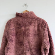 Load image into Gallery viewer, Lululemon Lab Textured Fleece Coat Diamond Dye Dusty Bronze Pelt 10 NWT
